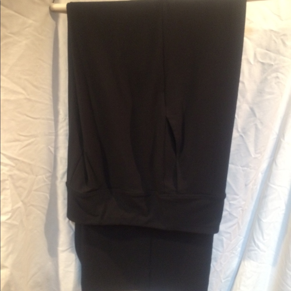 Black J.Jill Wearever Wide legged pants M